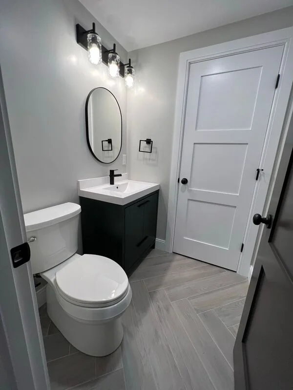 Dark Style Bathroom